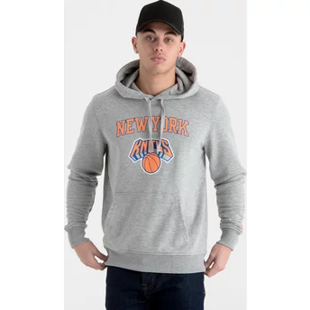 Bluza z kapturem szara Pullover Hoody New York Knicks NBA New Era