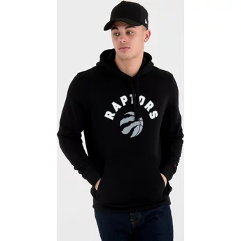 Bluza z kapturem czarna Pullover Hoody Tzłotynto Raptors NBA New Era