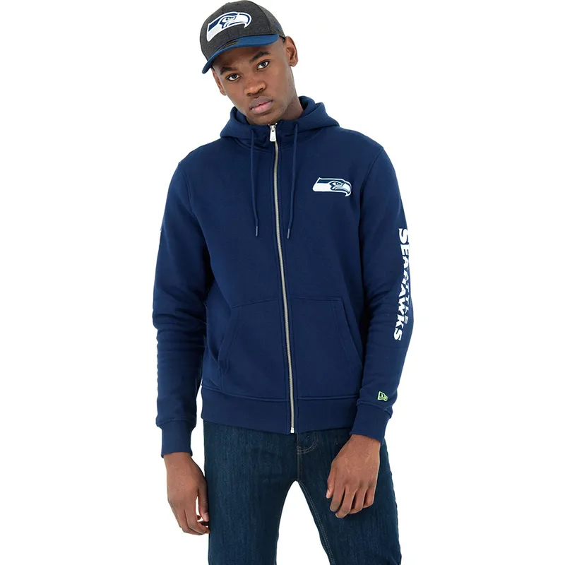 bluzy-z-kapturem-niebieski-full-zipped-hoody-seattle-seahawks-nfl-new-era