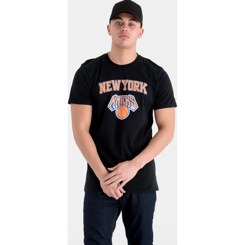 koszulki-krotki-rekaw-czarny-new-york-knicks-nba-new-era