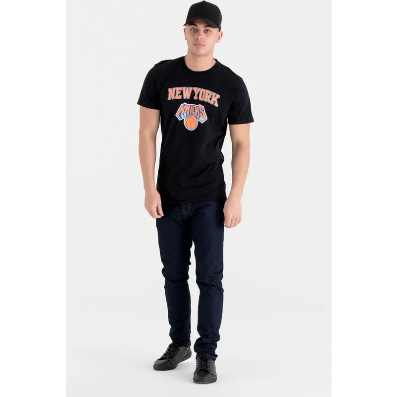 koszulki-krotki-rekaw-czarny-new-york-knicks-nba-new-era