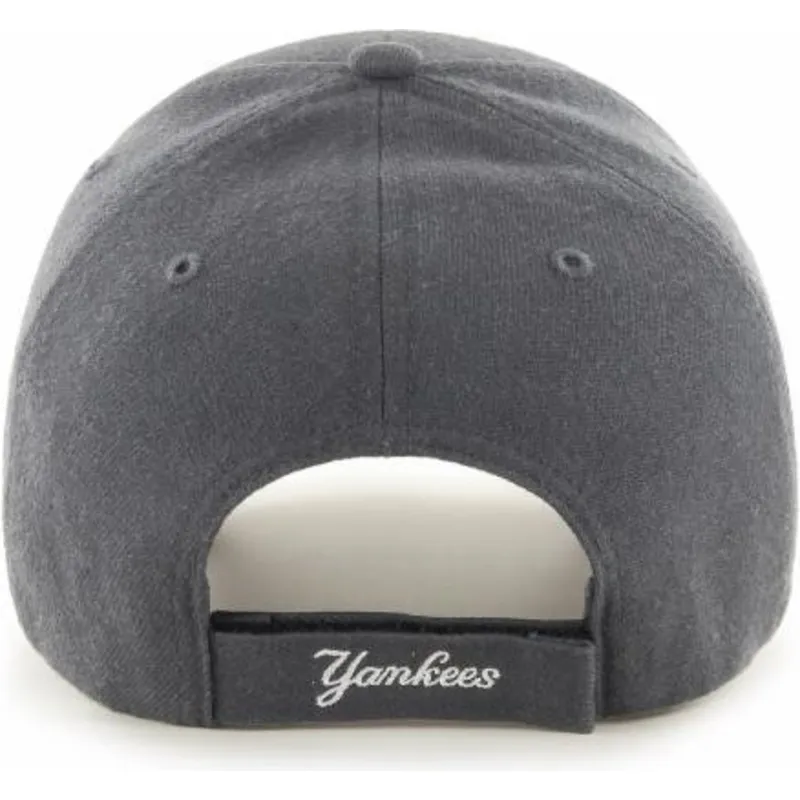 czapki-curva-szary-tasma-regulowana-new-york-yankees-mlb-47-brand