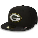 czapki-plana-czarny-dopasowany-59fifty-black-coll-green-bay-packers-nfl-new-era