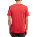 t-shirt-krotki-rekaw-czerwona-crisp-stone-engine-red-volcom