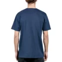 t-shirt-krotki-rekaw-ciemnoniebieska-lino-stone-indigo-volcom