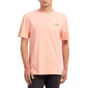 t-shirt-krotki-rekaw-pomaranczowa-pair-of-dice-orange-glow-volcom