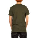 t-shirt-krotki-rekaw-zielona-shroomy-dark-green-volcom