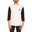 t-shirt-renkaw-3-4-biala-chain-gang-white-volcom