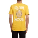 t-shirt-krotki-rekaw-zolty-conformity-tangerine-volcom