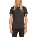t-shirt-krotki-rekaw-czarna-mount-vacant-heather-black-volcom
