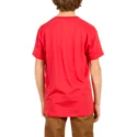 t-shirt-krotki-rekaw-czerwona-dla-dziecka-circle-stone-true-red-volcom