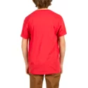 t-shirt-krotki-rekaw-czerwona-dla-dziecka-line-euro-true-red-volcom