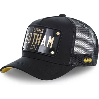 Czapka trucker czarna z Batman Gotham City BATP1 DC Comics Capslab