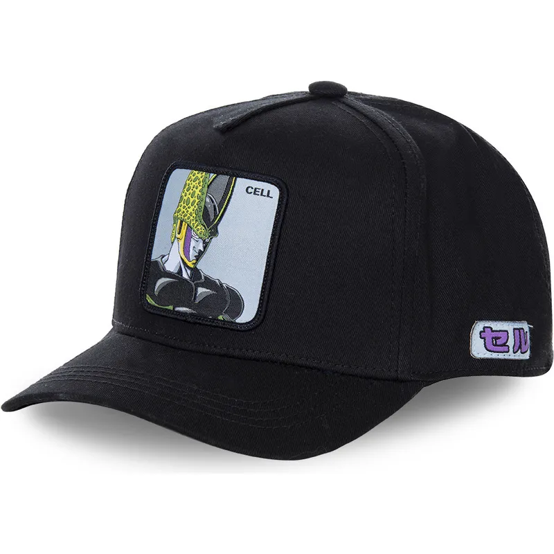 czapki-curva-czarny-snapback-cell-dragon-ball-capslab