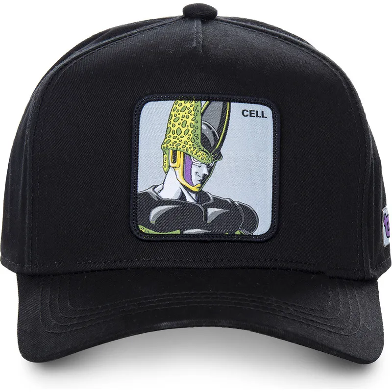czapki-curva-czarny-snapback-cell-dragon-ball-capslab