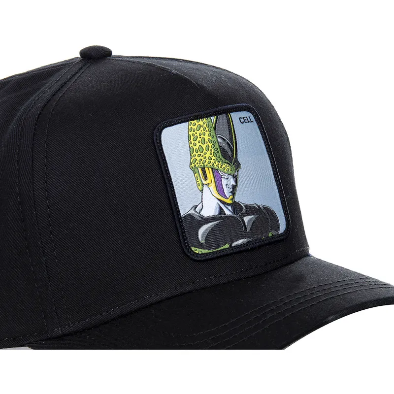 czapki-curva-czarny-snapback-cell-dragon-ball-capslab