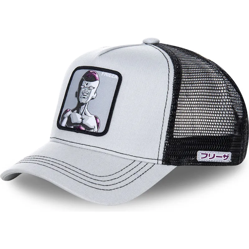 czapki-curva-szary-snapback-frieza-dragon-ball-capslab czapki-curva-szary-snapback-frieza-dragon-ball-capslab