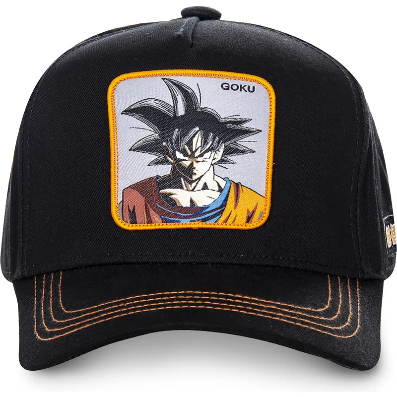 czapki-curva-czarny-snapback-son-goku-dragon-ball-capslab czapki-curva-czarny-snapback-son-goku-dragon-ball-capslab