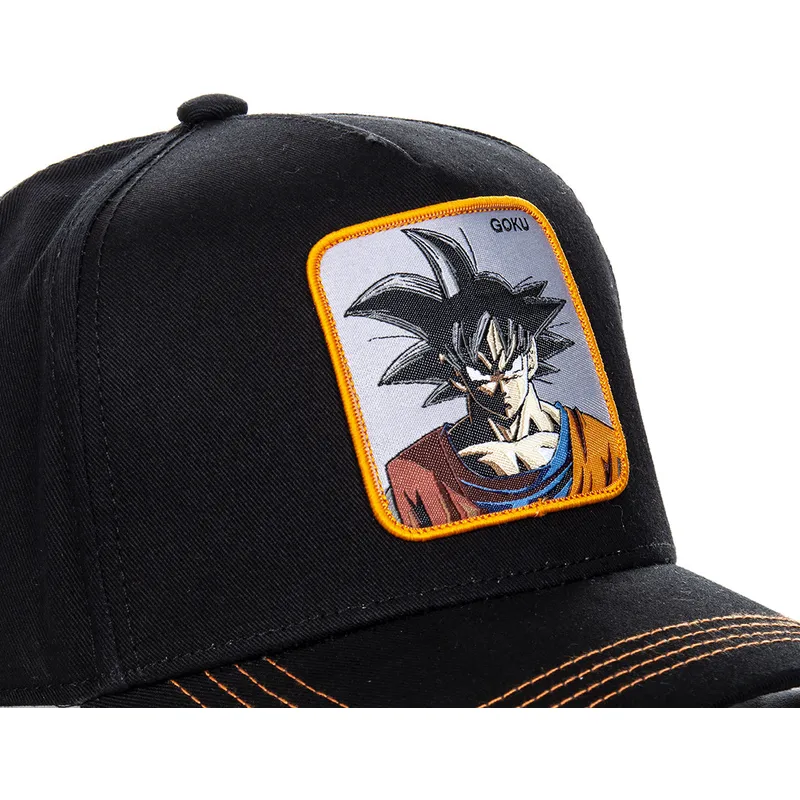 czapki-curva-czarny-snapback-son-goku-dragon-ball-capslab czapki-curva-czarny-snapback-son-goku-dragon-ball-capslab
