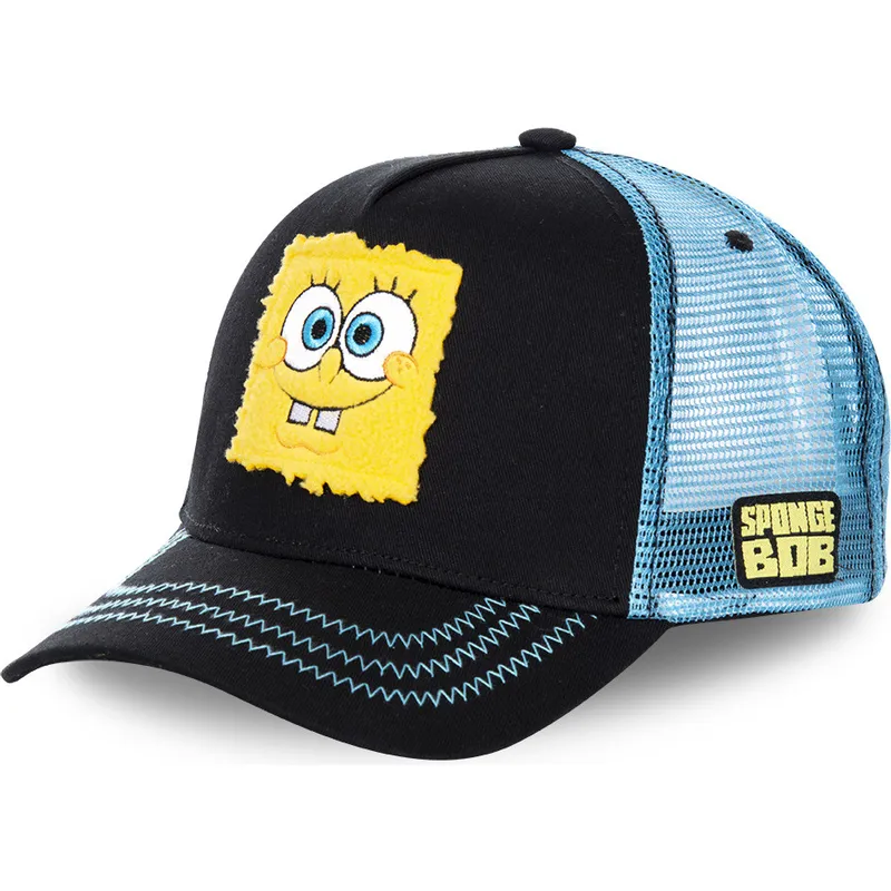 czapki-curva-czarny-snapback-spongebob-spongebob-capslab czapki-curva-czarny-snapback-spongebob-spongebob-capslab
