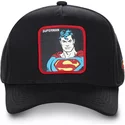 wyginieta-czapka-czarna-snapback-superman-sup4-dc-comics-capslab