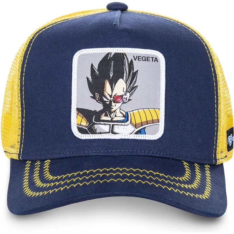 czapki-curva-granatowy-snapback-vegeta-dragon-ball-capslab czapki-curva-granatowy-snapback-vegeta-dragon-ball-capslab