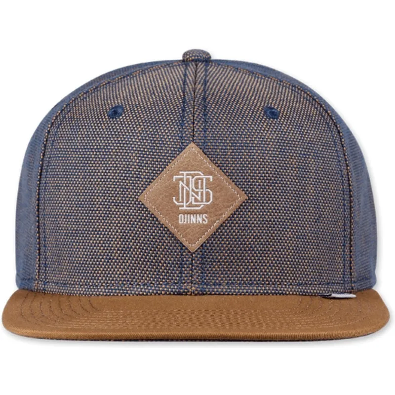 czapki-6-panel-niebieski-snapback-djinns