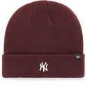 czapki-czerwony-granate-new-york-yankees-mlb-47-brand