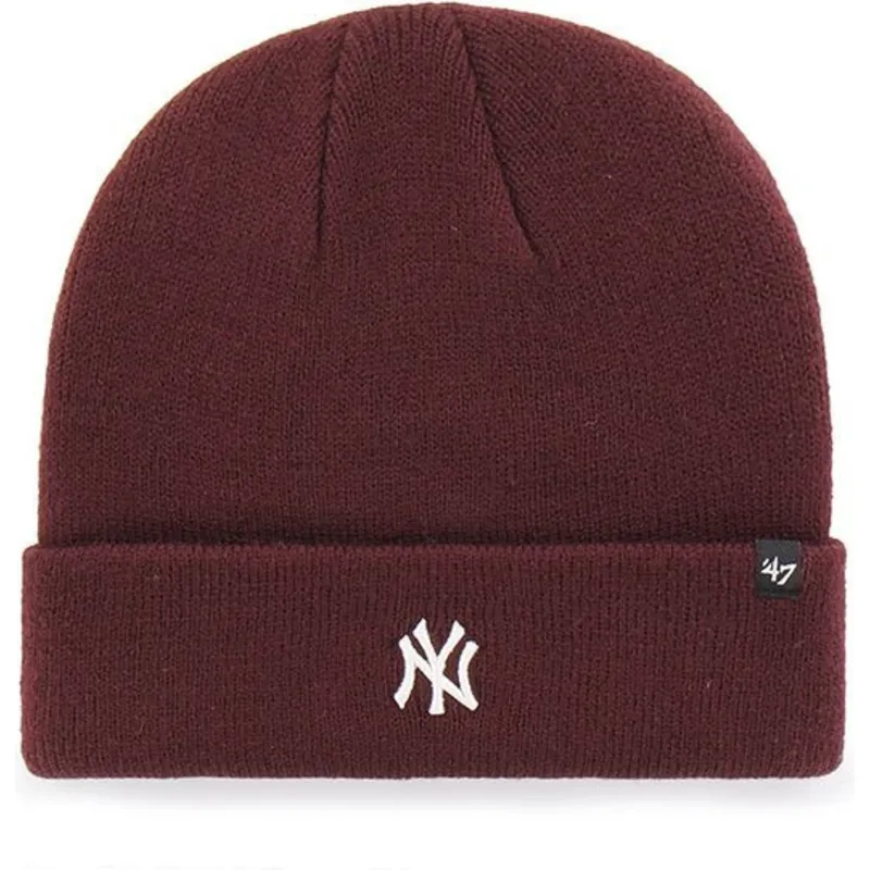 czapki-czerwony-granate-new-york-yankees-mlb-47-brand