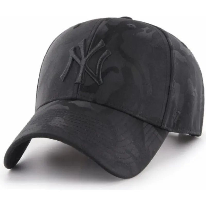 czapki-curva-kamuflaz-tasma-regulowana-negro-new-york-yankees-mlb-47-brand czapki-curva-kamuflaz-tasma-regulowana-negro-new-york-yankees-mlb-47-brand
