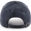 wyginieta-czapka-kamuflaz-ciemnoniebieska-new-york-yankees-mlb-clean-up-jigsaw-47-brand