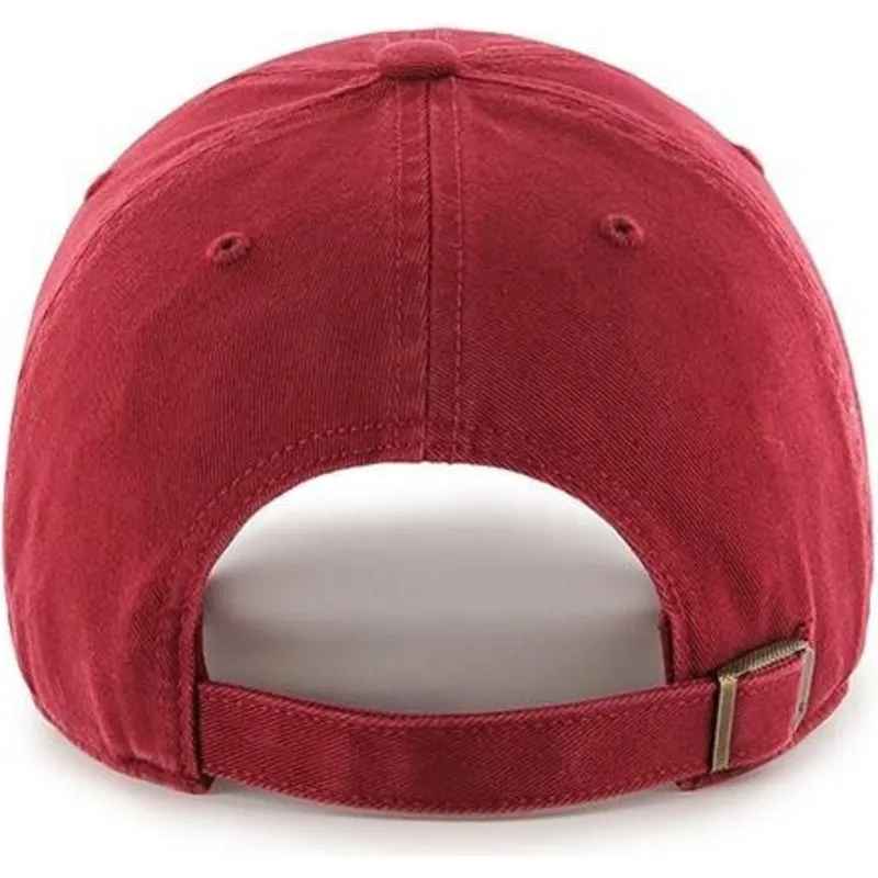 czapki-curva-czerwony-tasma-regulowana-cardenal-new-york-yankees-mlb-47-brand