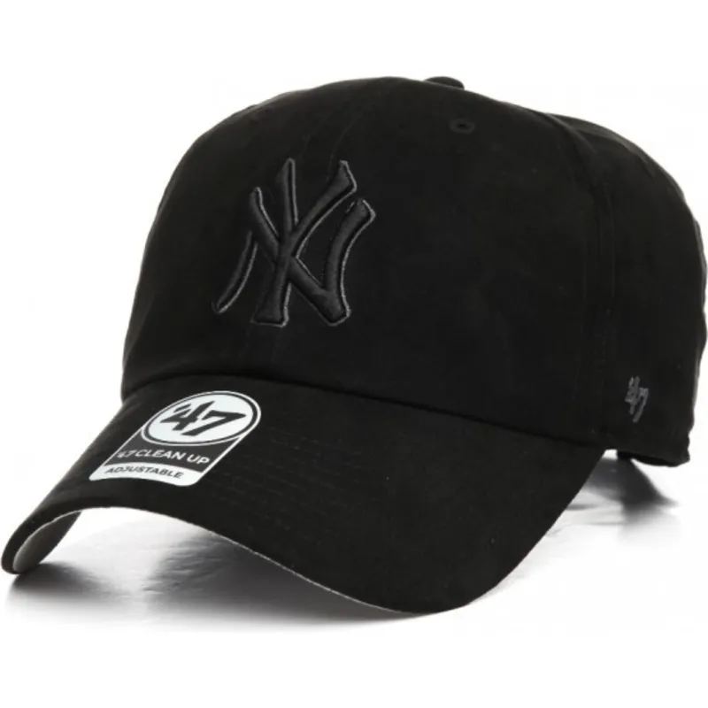 czapki-curva-czarny-tasma-regulowana-new-york-yankees-mlb-47-brand