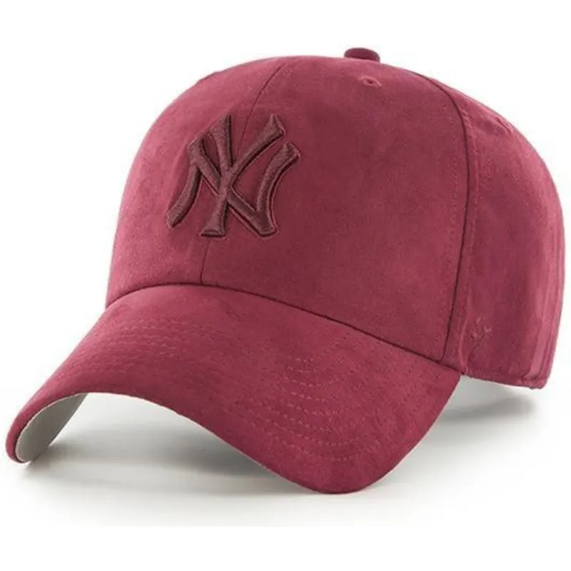 czapki-curva-czerwony-tasma-regulowana-granate-granate-new-york-yankees-mlb-47-brand