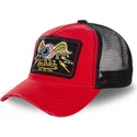 czapki-curva-czerwony-snapback-von-dutch