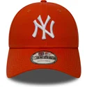 czapki-curva-pomaranczowy-tasma-regulowana-9forty-essential-new-york-yankees-mlb-new-era