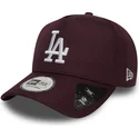 czapki-curva-czerwony-snapback-granate-ripstop-a-frame-los-angeles-dodgers-mlb-new-era