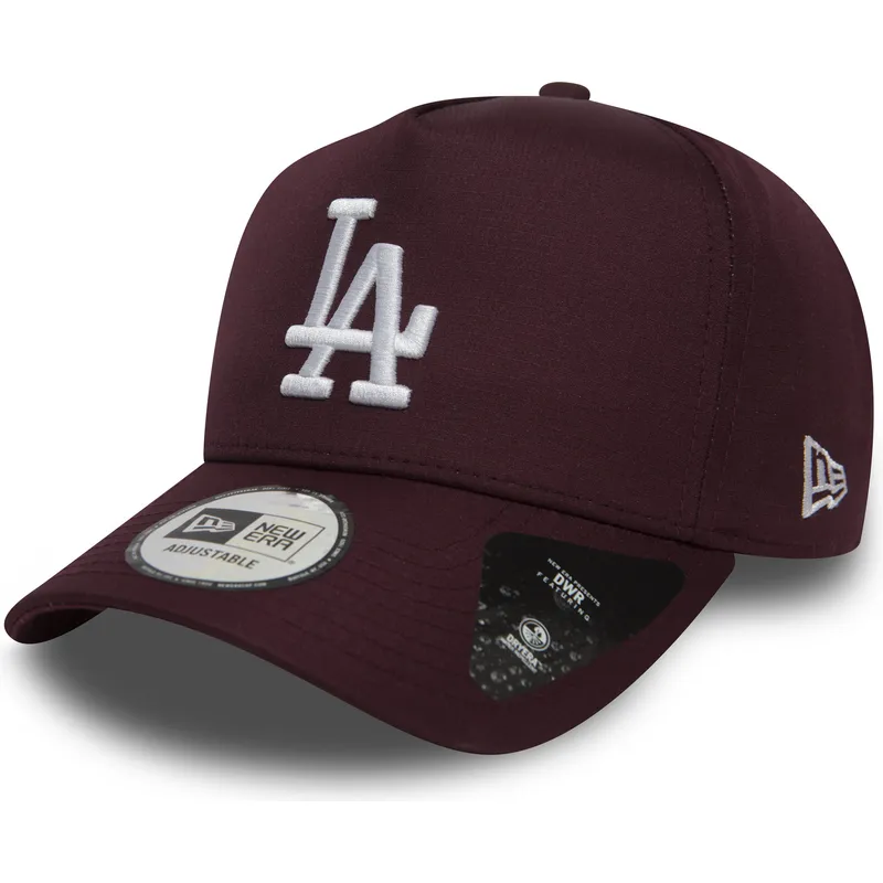czapki-curva-czerwony-snapback-granate-ripstop-a-frame-los-angeles-dodgers-mlb-new-era