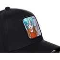 czapki-curva-czarny-snapback-bulma-dragon-ball-capslab