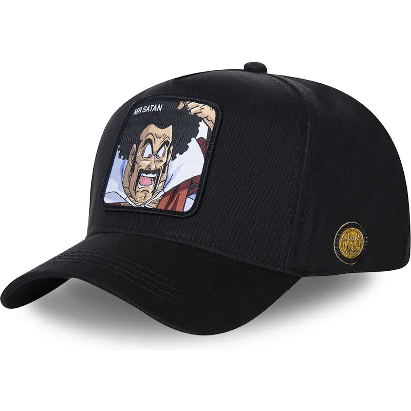 czapki-curva-czarny-snapback-mr-satan-dragon-ball-capslab
