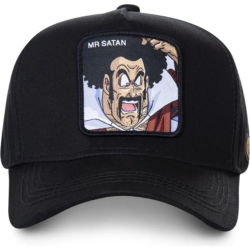 czapki-curva-czarny-snapback-mr-satan-dragon-ball-capslab