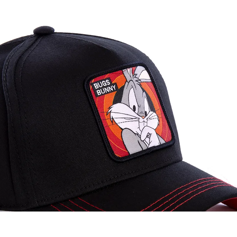 czapki-curva-czarny-snapback-bugs-bunny-looney-tunes-capslab