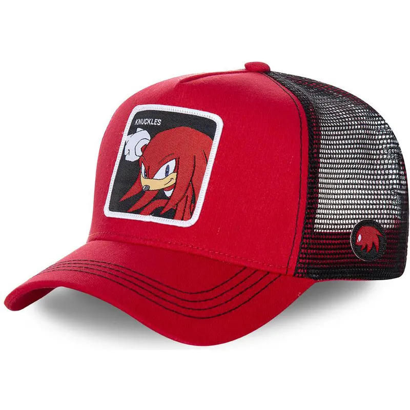 czapki-curva-czerwony-snapback-knuckles-the-echidna-sonic-the-hedgehog-capslab