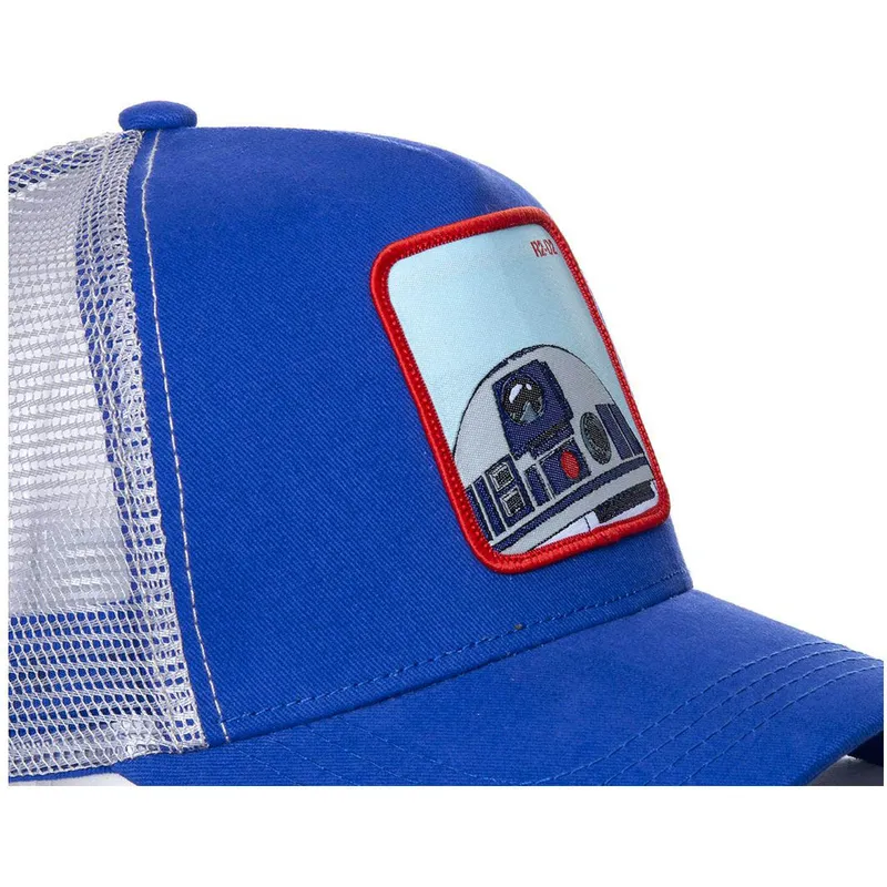 czapki-curva-niebieski-snapback-r2-d2-star-wars-capslab czapki-curva-niebieski-snapback-r2-d2-star-wars-capslab