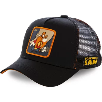 Czapka trucker czarna Yosemite Sam SAM1 Looney Tunes Capslab