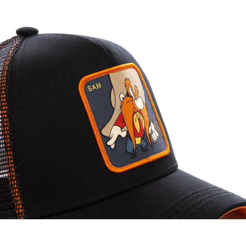 czapka-trucker-czarna-sam-bigotes-sam1-looney-tunes-od-capslab