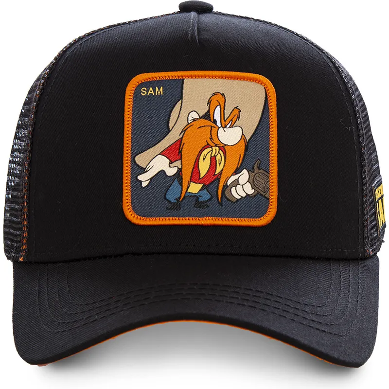 czapka-trucker-czarna-sam-bigotes-sam1-looney-tunes-od-capslab