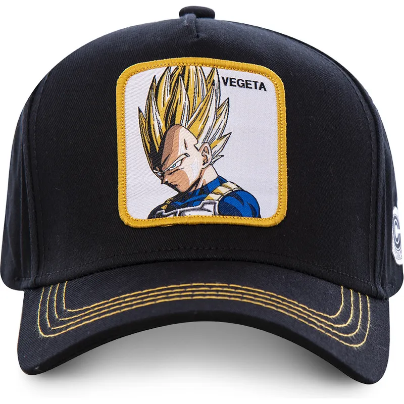 czapki-curva-czarny-snapback-vegeta-dragon-ball-capslab czapki-curva-czarny-snapback-vegeta-dragon-ball-capslab