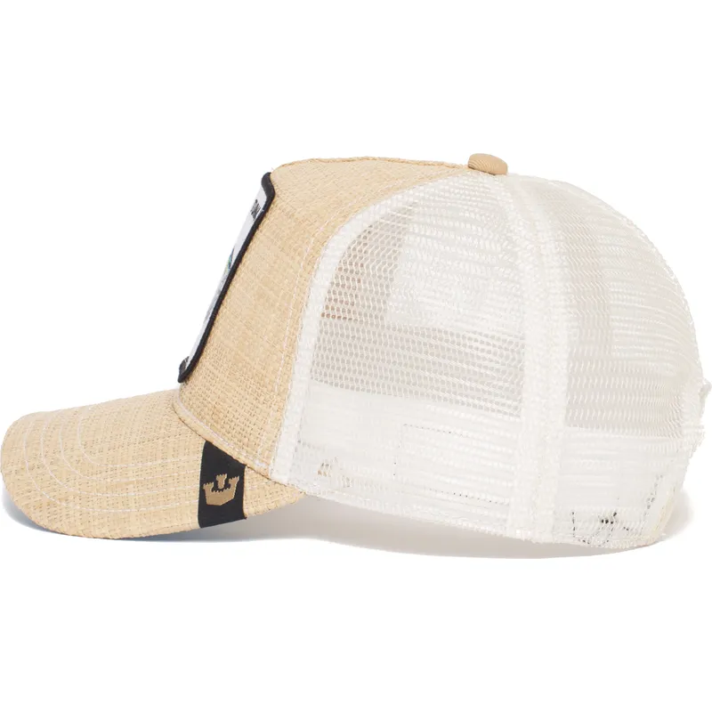 czapki-curva-brazowy-snapback-the-farm-de-goorin-bros