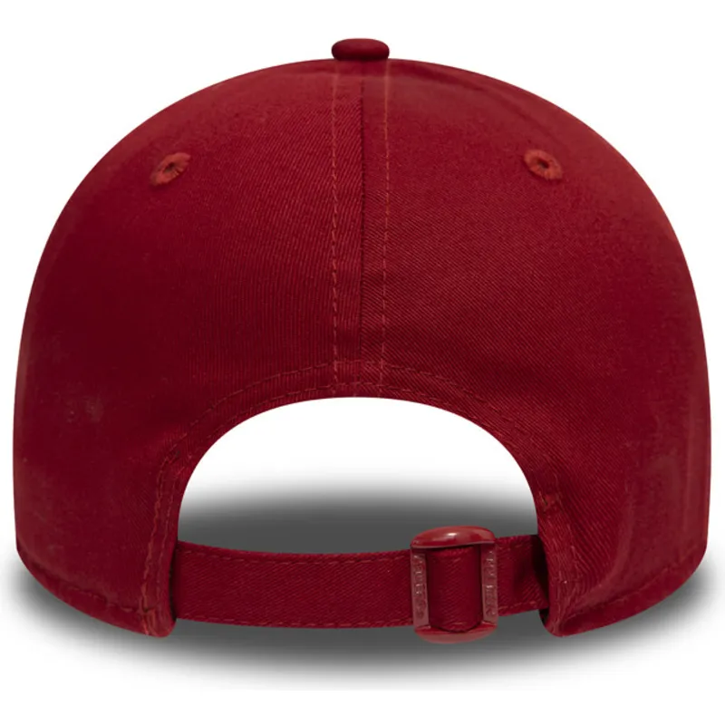czapki-curva-czerwony-tasma-regulowana-negro-9forty-essential-new-york-yankees-mlb-new-era